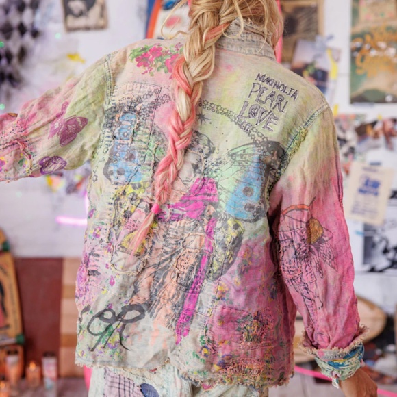 Magnolia Pearl Multicolor Patchwork Jacket - Picture 6 of 9